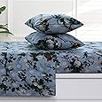 Tribeca Living AP200HSPCKI Super Soft Heavyweight Flannel 200-GSM Pillowcases,Abstract Paisley,King