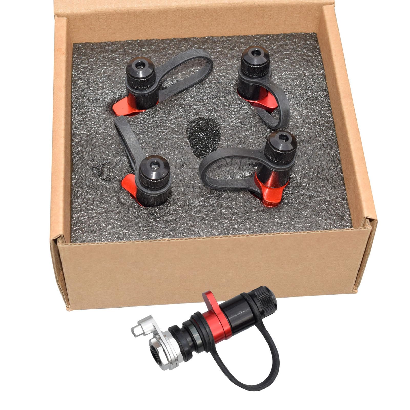 Valvole di sgonfiaggio rapido per pneumatici da strada Air Release Air Down Tire Deflator ATV UTV Accessori Moto Pressione Pneumatici Air Down Tool