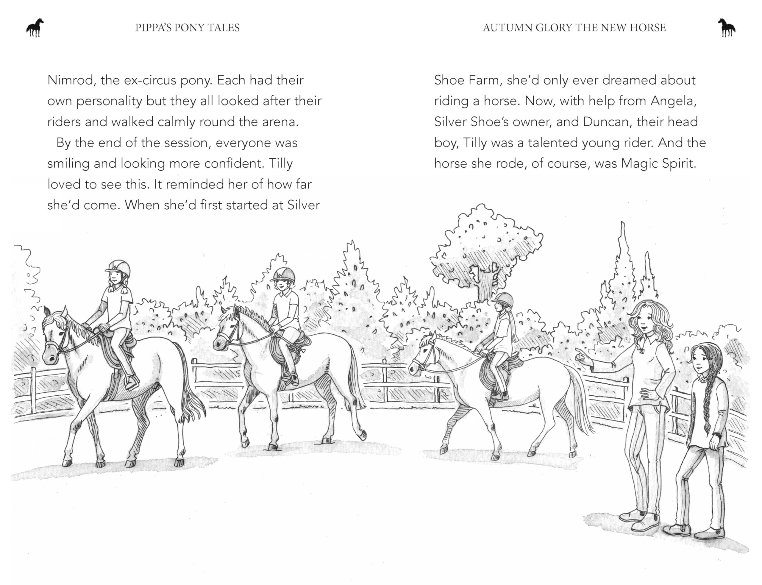 Autumn Glory the New Horse (Pippa's Pony Tales)