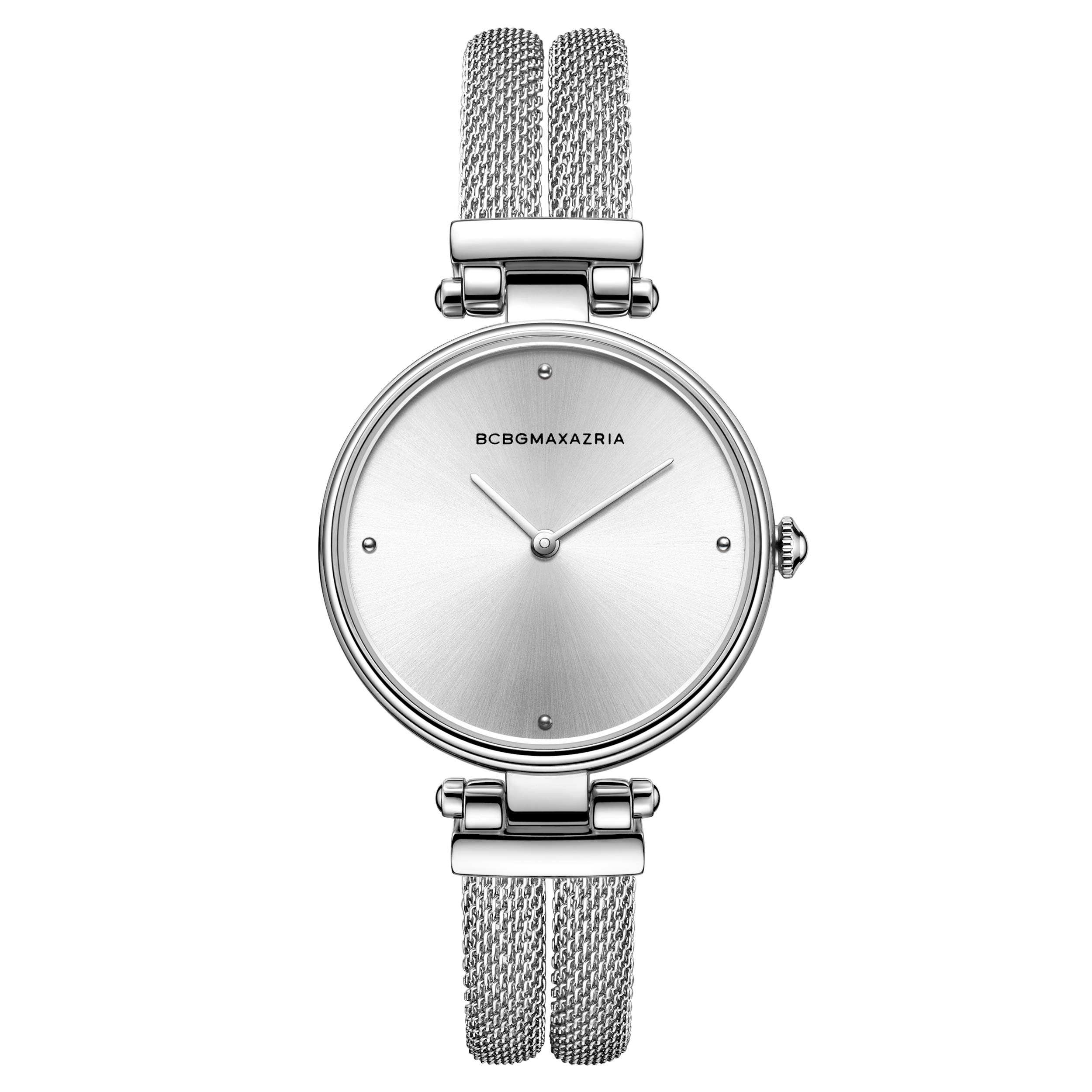 BCBG MAX AZRIA Analog Silver Dial Women's Watch-BG50672003