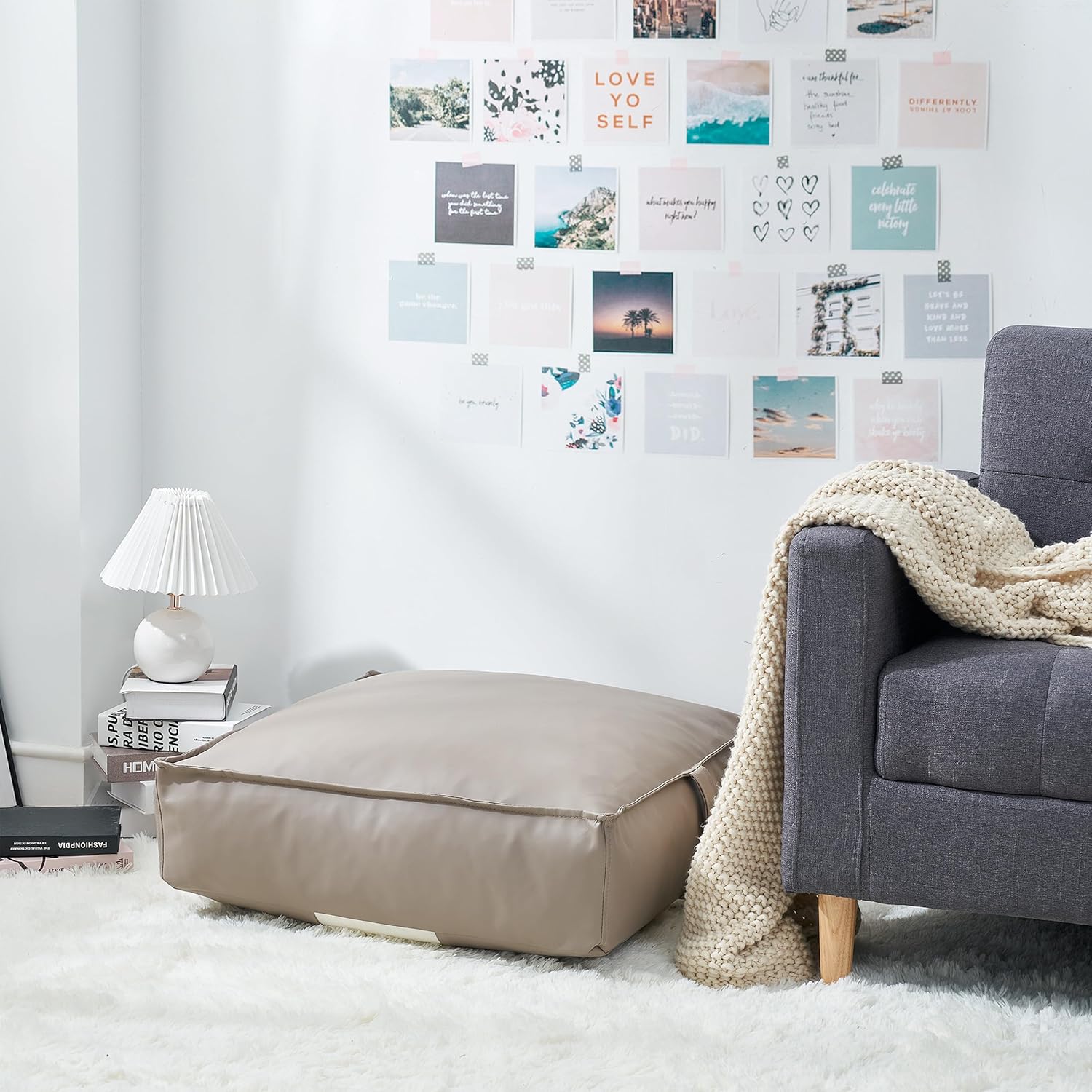 DormCo Rainha® College Cushion - Moss Gray