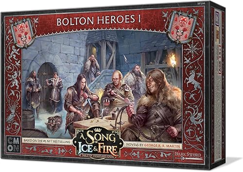 Miniatura 3 de Juego de caja de héroes Bolton Heroes I en miniatura de una canción de hielo y fuego, juego de estrategia para adultos, a partir de 14 años, 2