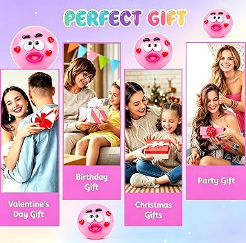 Smushers Squishy Fidget Toy, Soft Interchangeable Squishy Face Swap Sensory Toy,Dog Face Swap Squishy Stress Balls,Funny Smushers Dog Face Swap Squishy,Cute Stress Relief Toy for Adults&Kids