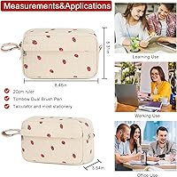 Vista 27 de Bluboon Juego de mochila para adolescentes, mochila escolar para niñas, lonchera y lápices, bolsas para estudiantes, 3 en 1, rosa-3 juegos, Escuela