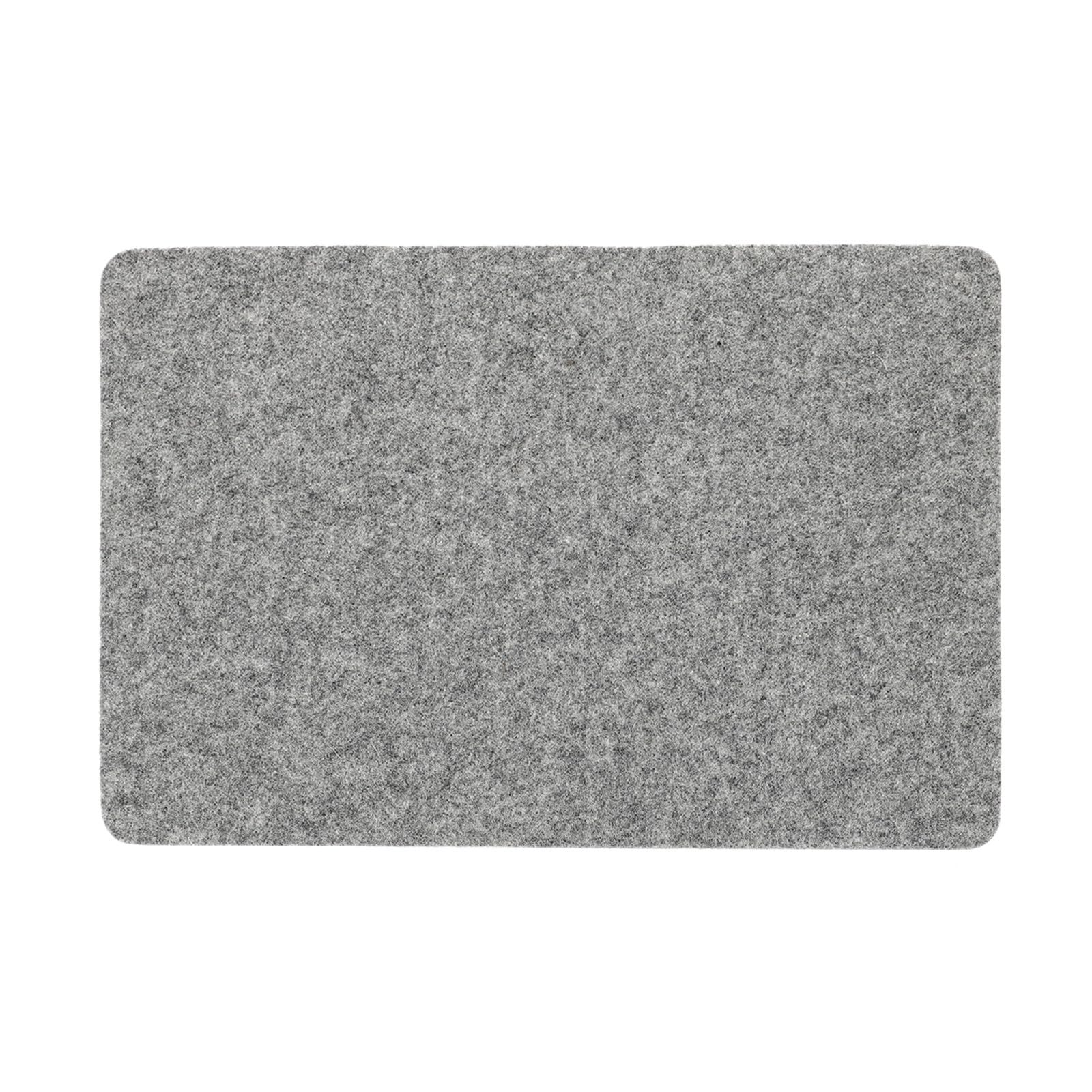 Alfombrilla de lana para planchar ropa en viajes y espacios pequeños