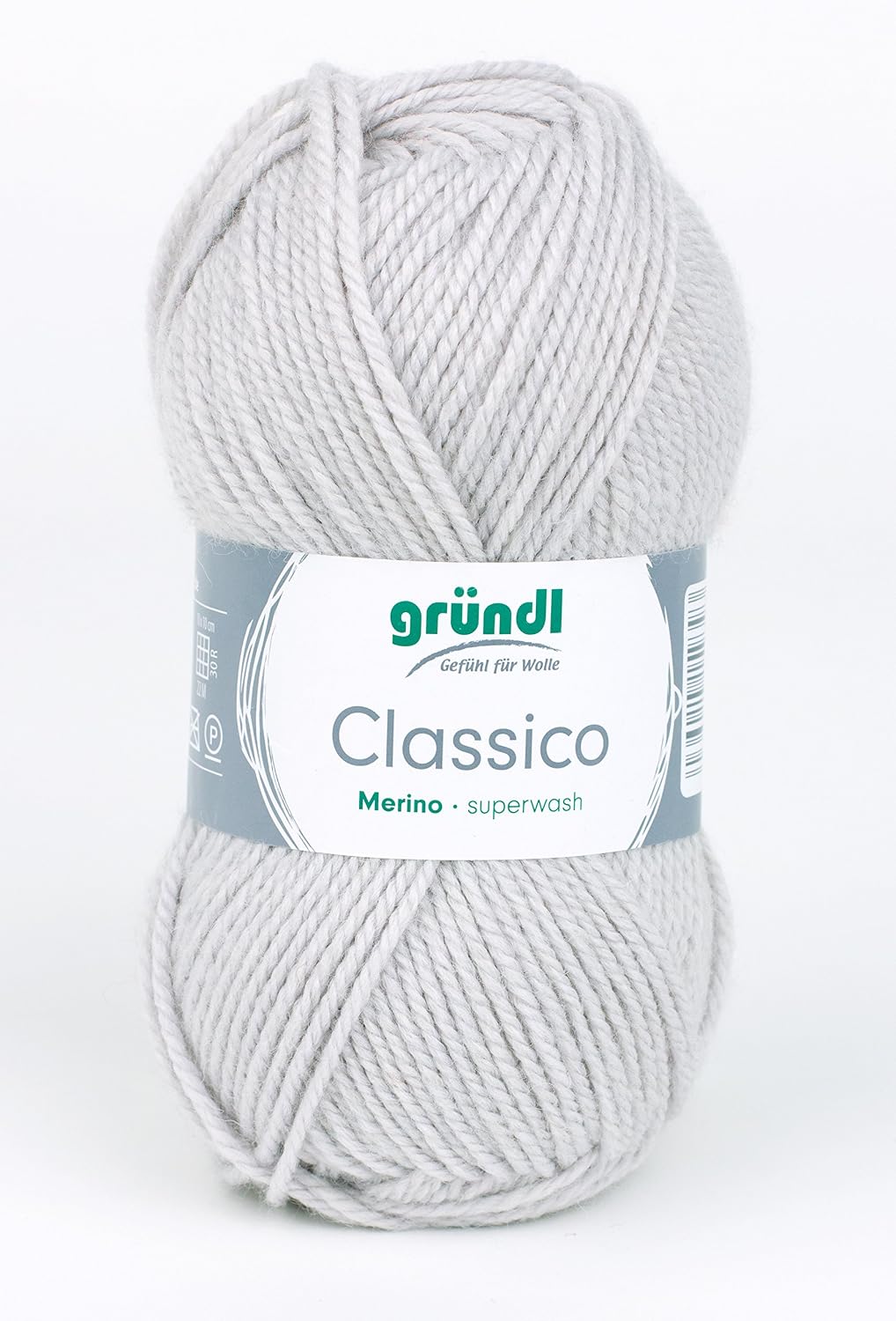 Gründl Classico Wolle (Oeko-TEX® Certified Knitting/Crochet Yarn Made of 50% Pure New Wool (Merino Superwash) & 50% polyacrylic - Image 4