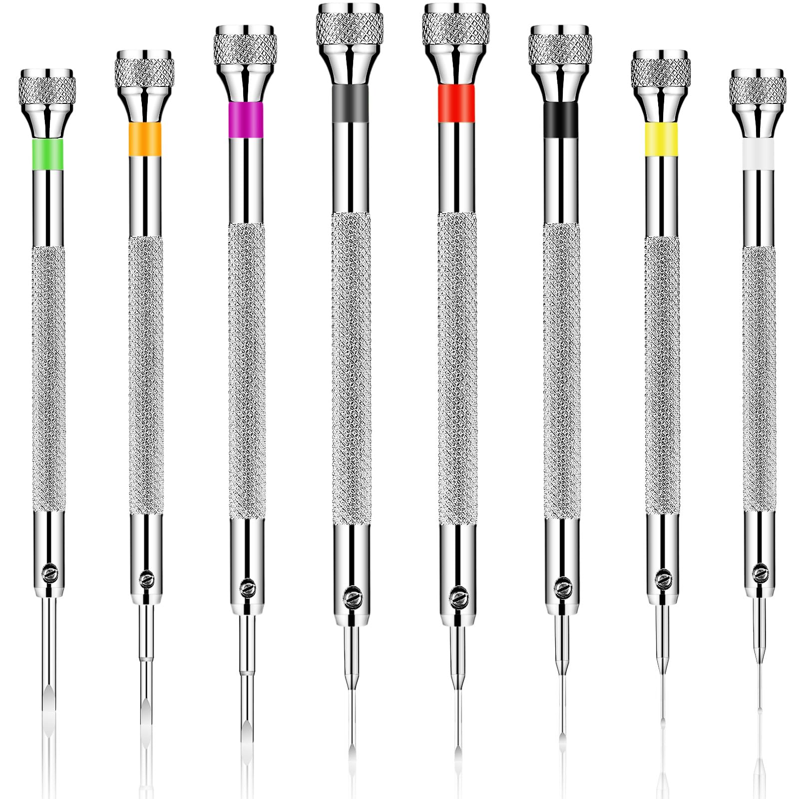 Chumia 8 Pieces Precision Jewelers Screwdriver Set, Micro Watch Repair