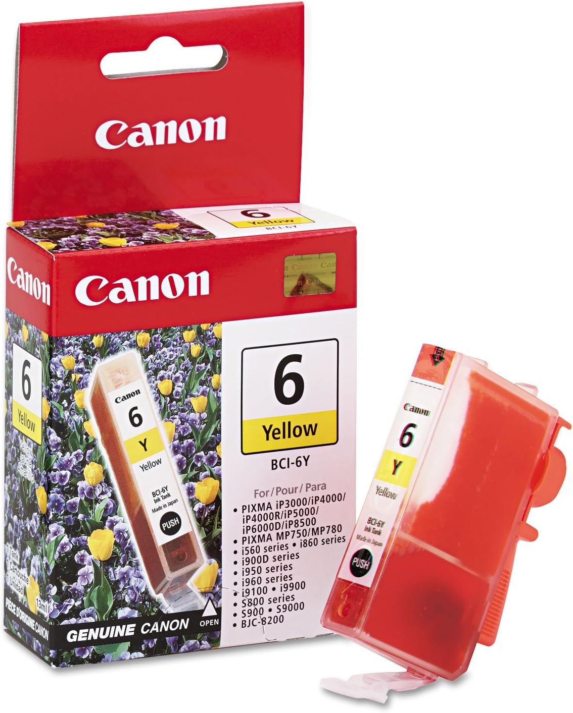 Canon BCI-6 YELLOW Compatible to MP760/MP750/MP780 Printers