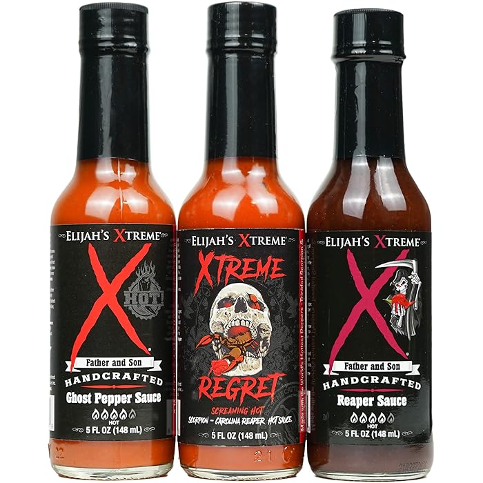 Buy Elijah's Xtreme Trio Hottest Hot Sauce Variety Pack, Award Winning