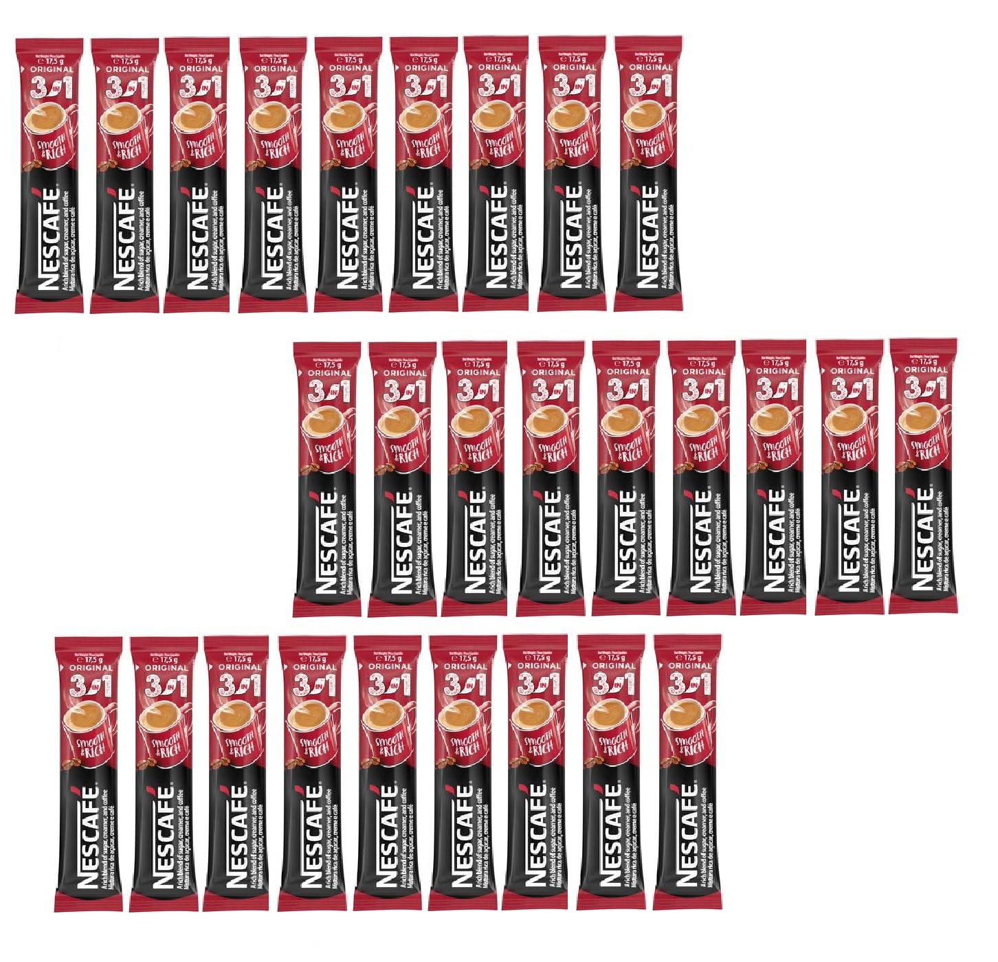 Nescafae Original 3 in 1 Instant Coffee Mix, Instant Coffee Sachets, 3 in 1 Instant Coffee Sachets (Pack Of 27 x 17.5g) (B0D4VMC3SD) Amazon Price History, Amazon Price Tracker