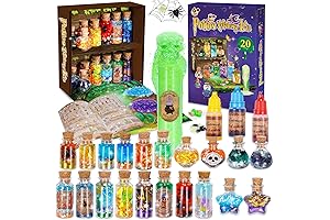 Magic Potion Bottles Kids' Craft Kit: Enchanting Halloween Treat for Little Wizards and Witches