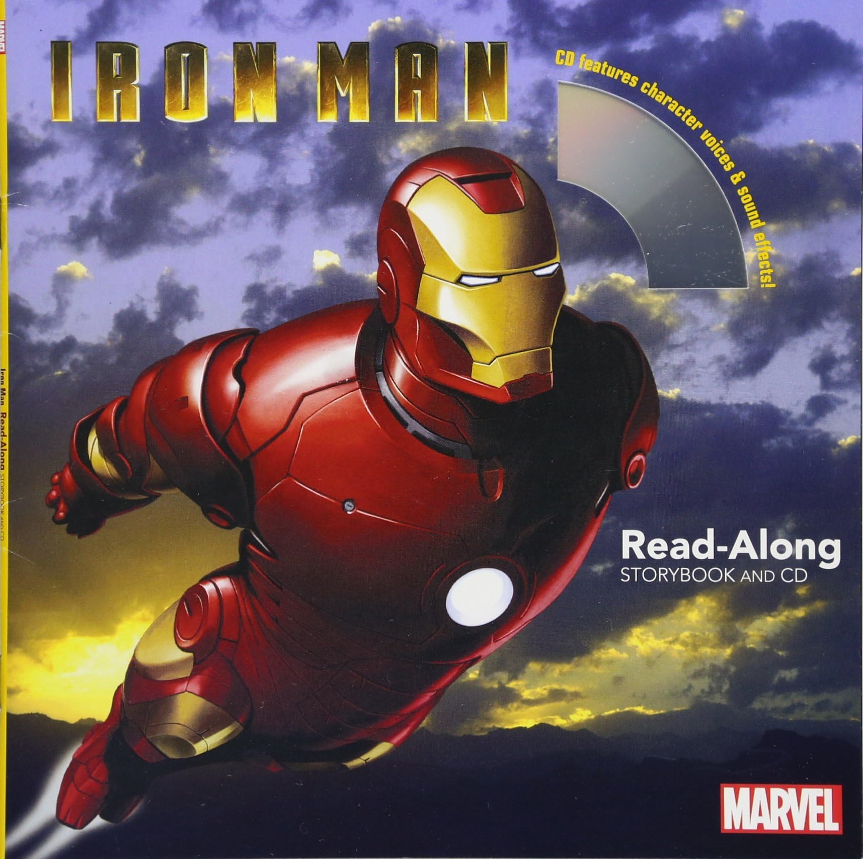Iron Man Read-Along Storybook and CD Paperback โ April 5, 2016