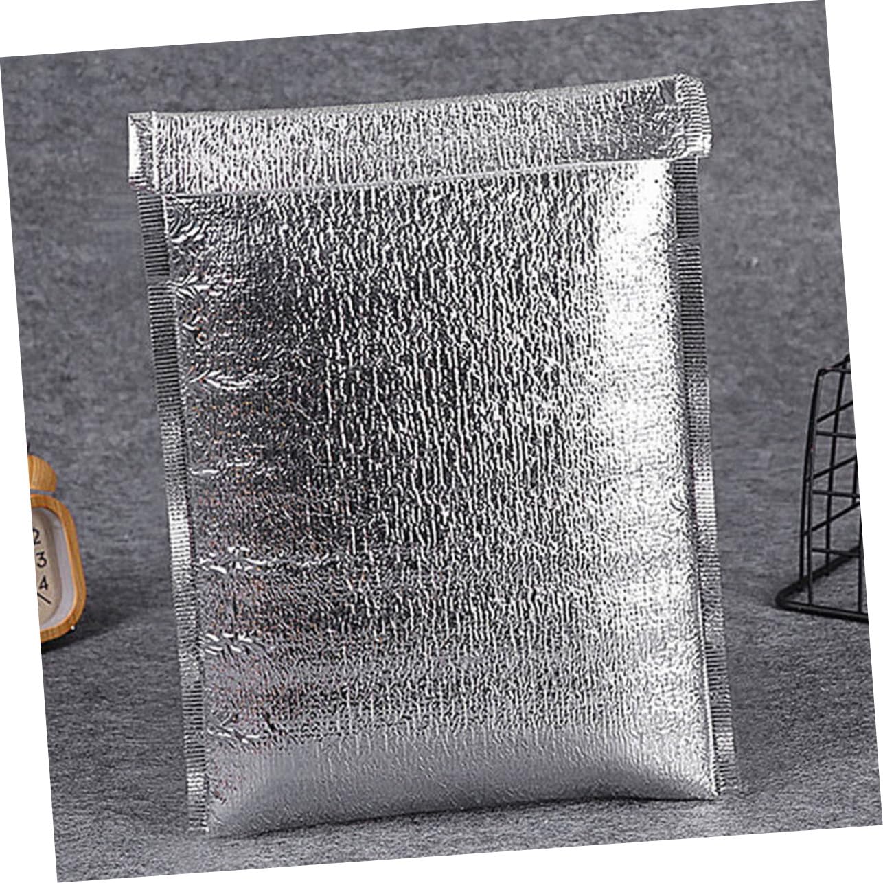 Alipis Isolierte Aluminiumfolienbeutel für Kuchen Leicht Tragbar 50 Stück für Verpackung und Transport