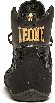 LEONE 1947 ボクシングシューズ ブラック/ゴールド Leone1947 Premium ボクシングシューズ 黒 | Traininn