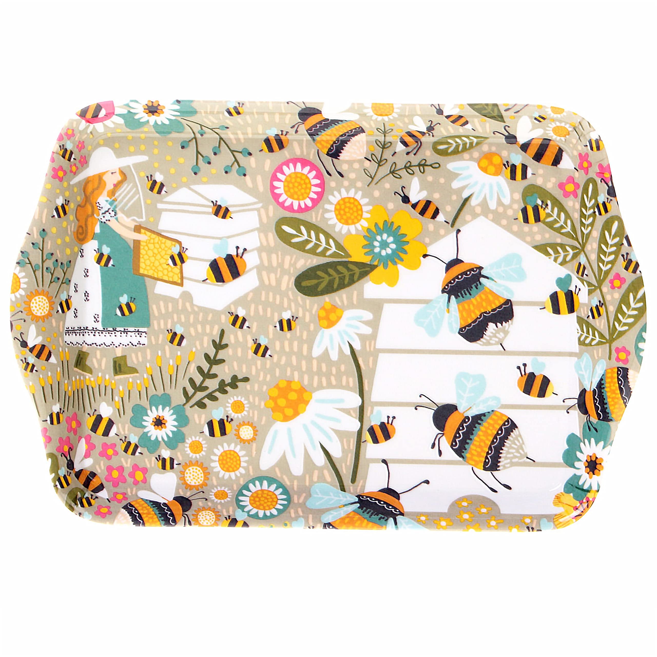 Ulster Weavers Multi-Colour Bee Keeper Scatter Tray