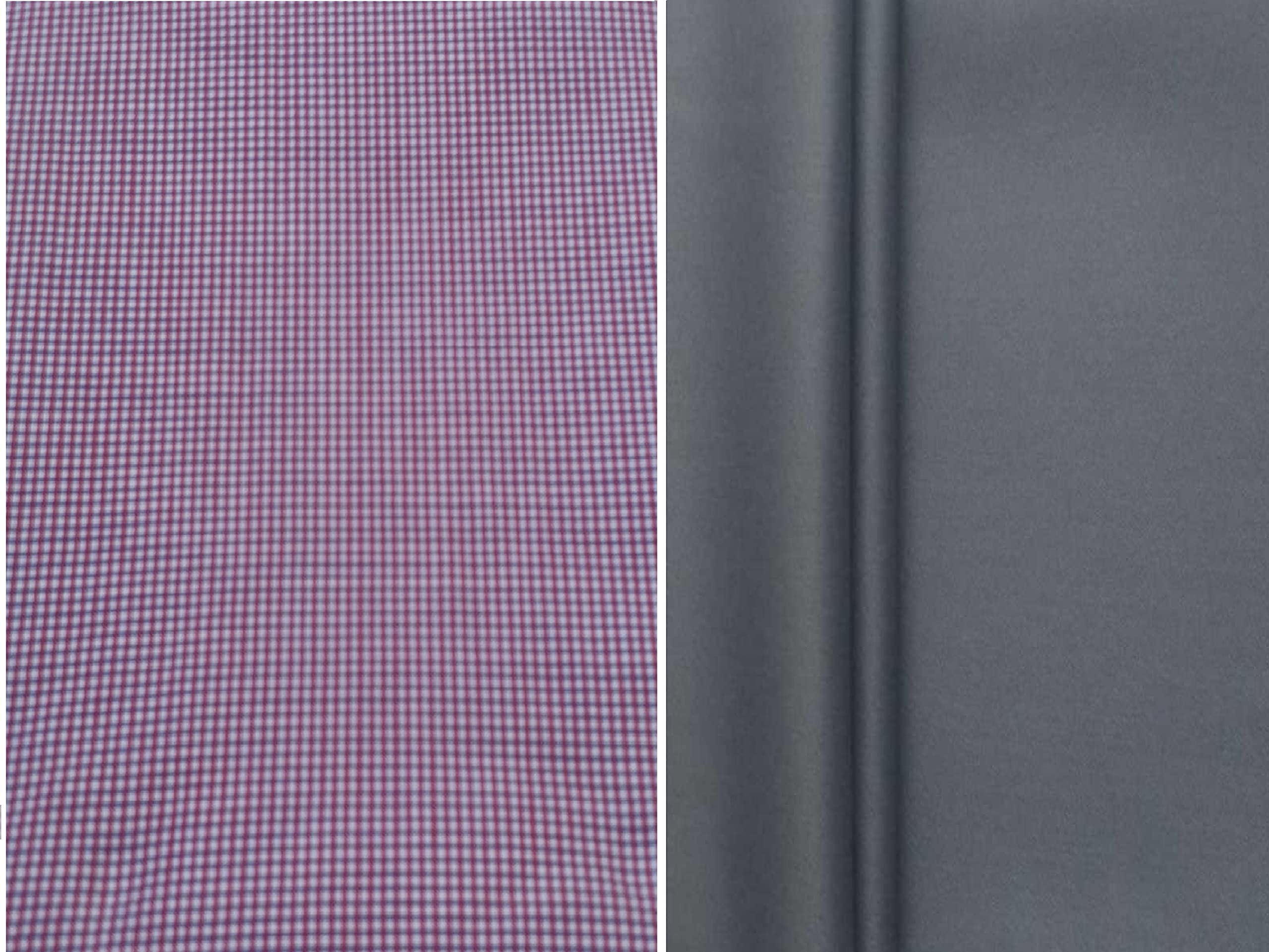 Pri & Su CottLinns Combo of Giza Checkered Shirt 500019 & Trouser 90005-picture-49