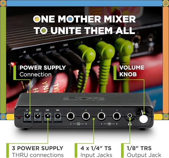 MOOG Sound Studio Accessory Kit for MOOG Synthesizers | Three-Tier Rack, Analog Summing Mixer, Dust Cover, Patch and Audio Cables, Patch Cable Organizer, Power Supply