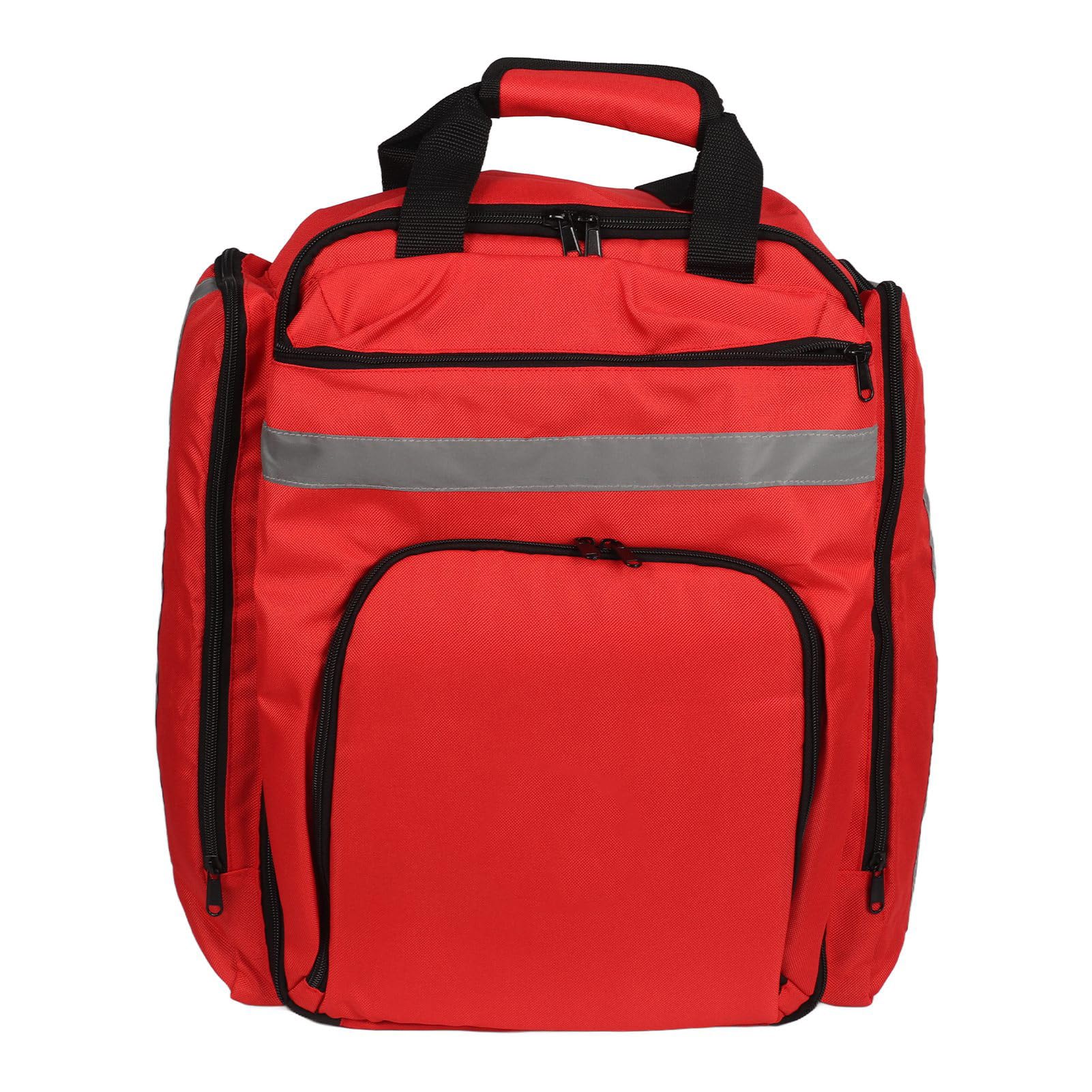 Tyenaza Bolsa De Emergencia para Exteriores, Bolsa De Primeros Auxilios con Rayas Reflectantes De Tela Oxford 600DPU para Acampar, Senderismo Y Coche