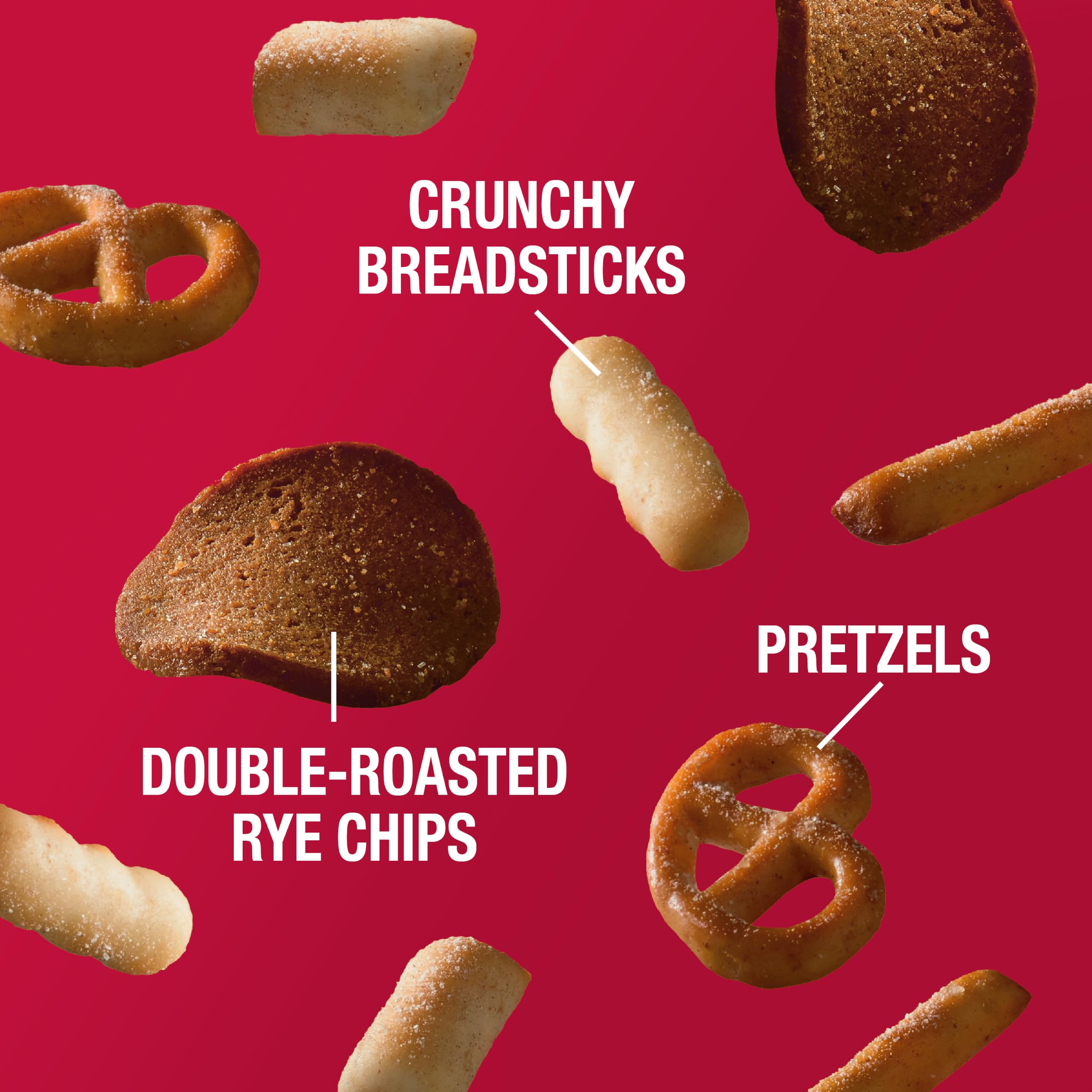 Gardetto's Snack-Party-Mix, Originalrezept, Einzelportionsbeutel, 42 Stück