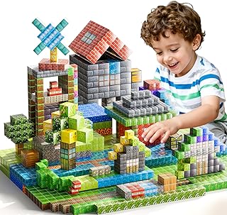 Magnetic Blocks Toys for Kids, 110PCS Magnetic Building Blocks, STEM Montessori Sensory Stacking Toy for Boys Girls Age 3 4 5 6 7 8 9 10, Christmas Birthday Gifts for Boys and Girls Age 3+