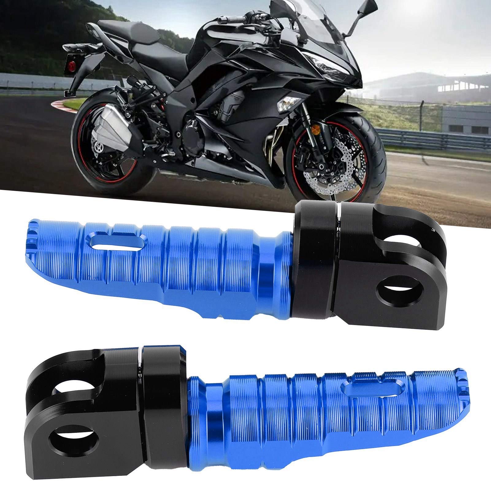 Amazon | Yctzeペアのフロントフットペグアルミニウム合金ペダルは