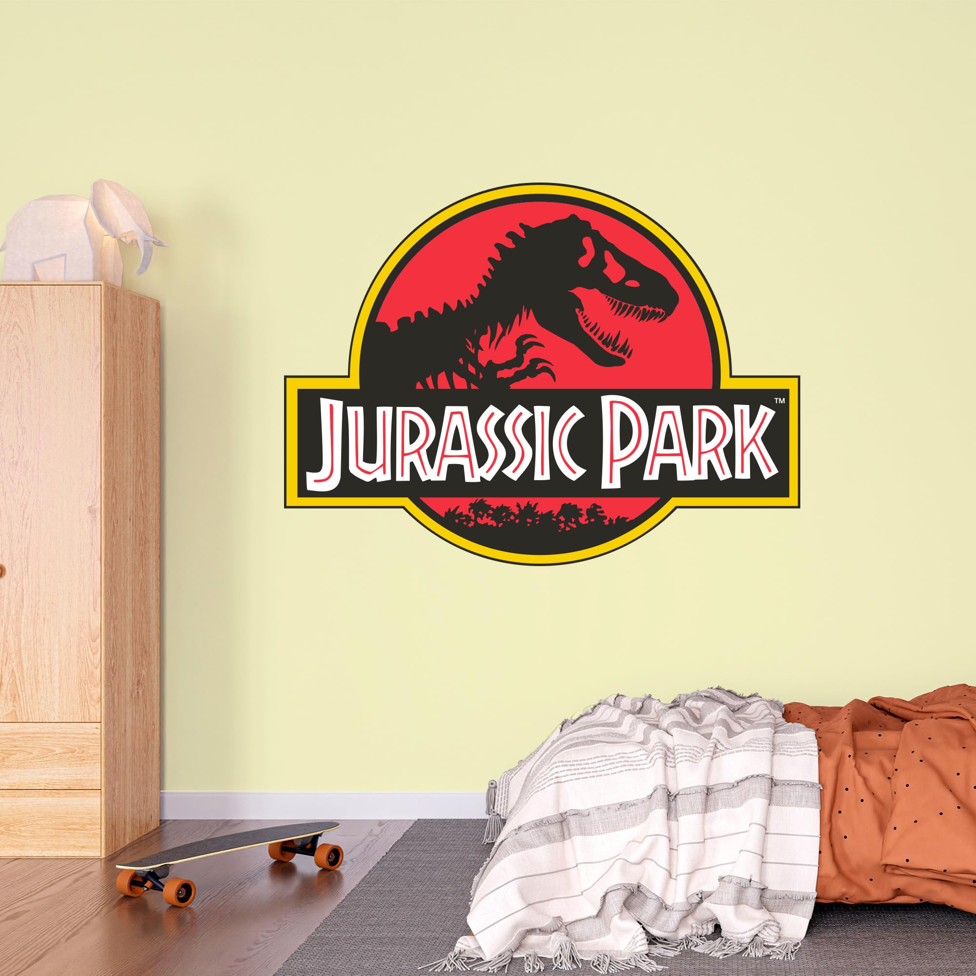 Jurassic Park Logo Wall Sticker Mural Vinyl Art Decal (90cm)