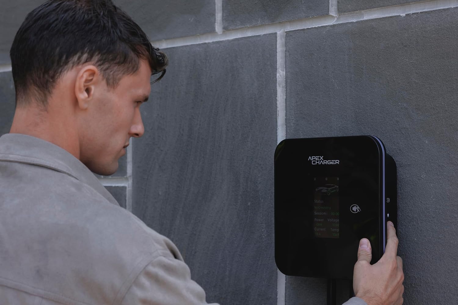 MACH 2. NACS/Tesla Connector. Fast Level 2 EV Charger 48 amp Garage-pro wall-Mount. Electric Vehicle Charging Station 4 Nema 14-50 Outlet & Hardwired. Key Accessories: 30ft Cable, 5-Year Coverage