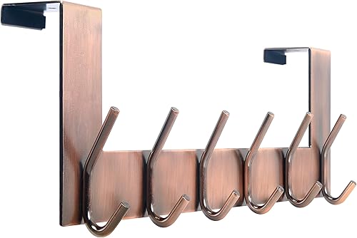 Miniatura 12 de WEBI Ganchos para Colgar Sobre la Puerta: Perchero para Puerta, Toallero Sobre la Puerta, Perchero de Puerta para Abrigatos y Toallas, Perchero de