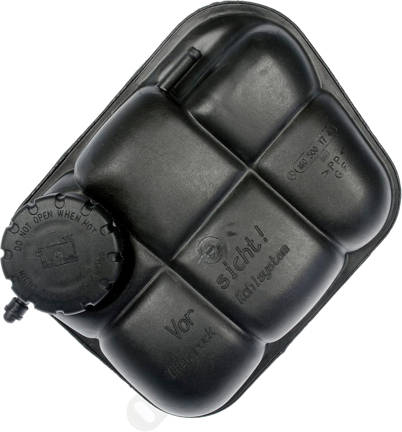 Dorman 603-983 Front Pressurized Coolant Reservoir with Cap Compatible with Select Mercedes-Benz Models