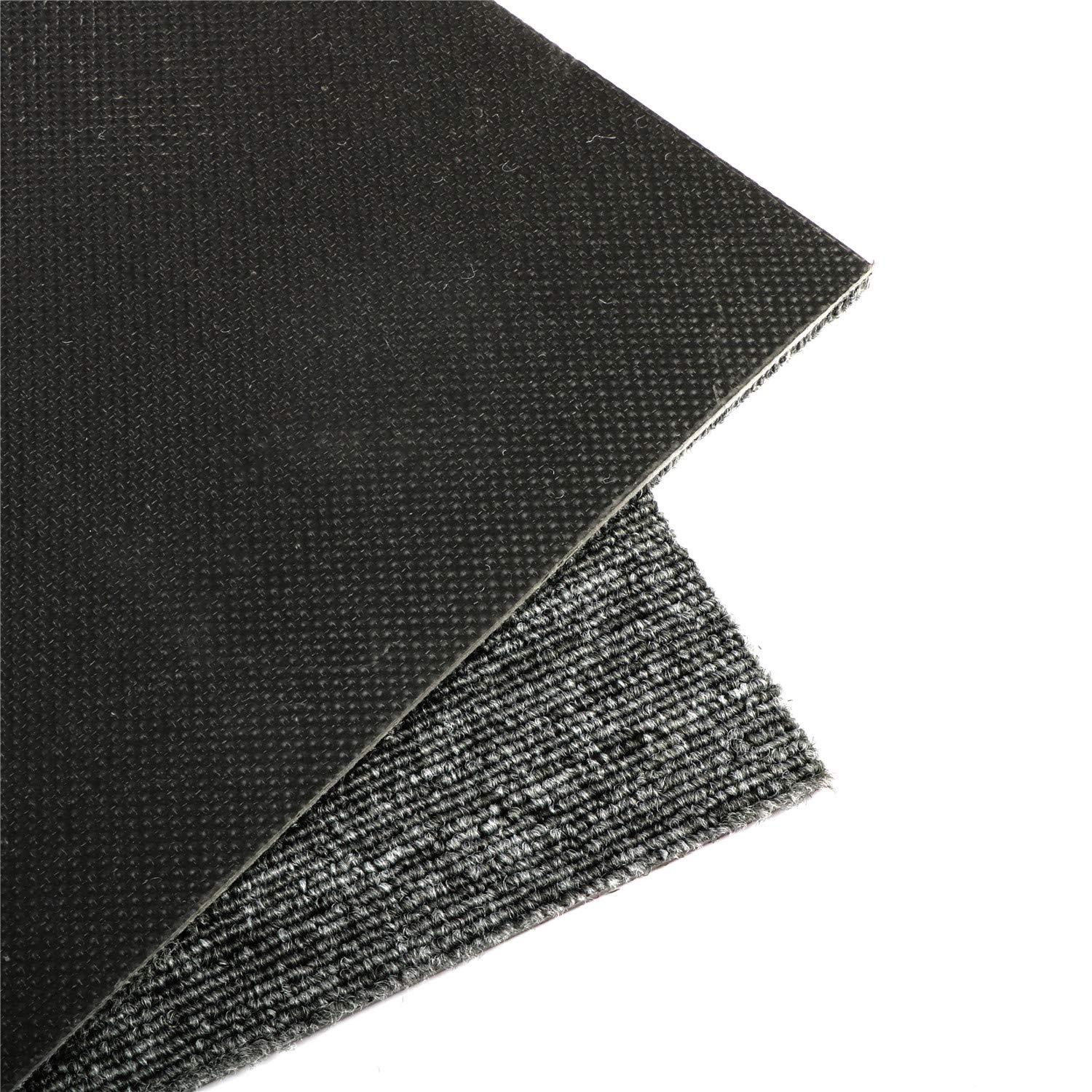 uyoyous Lot de 20 dalles de sol commerciales 50,8 x 50,8 cm avec dos en PVC imperméable et résistant à découper avec autocollants adhésifs pour sol résidentiel et commercial