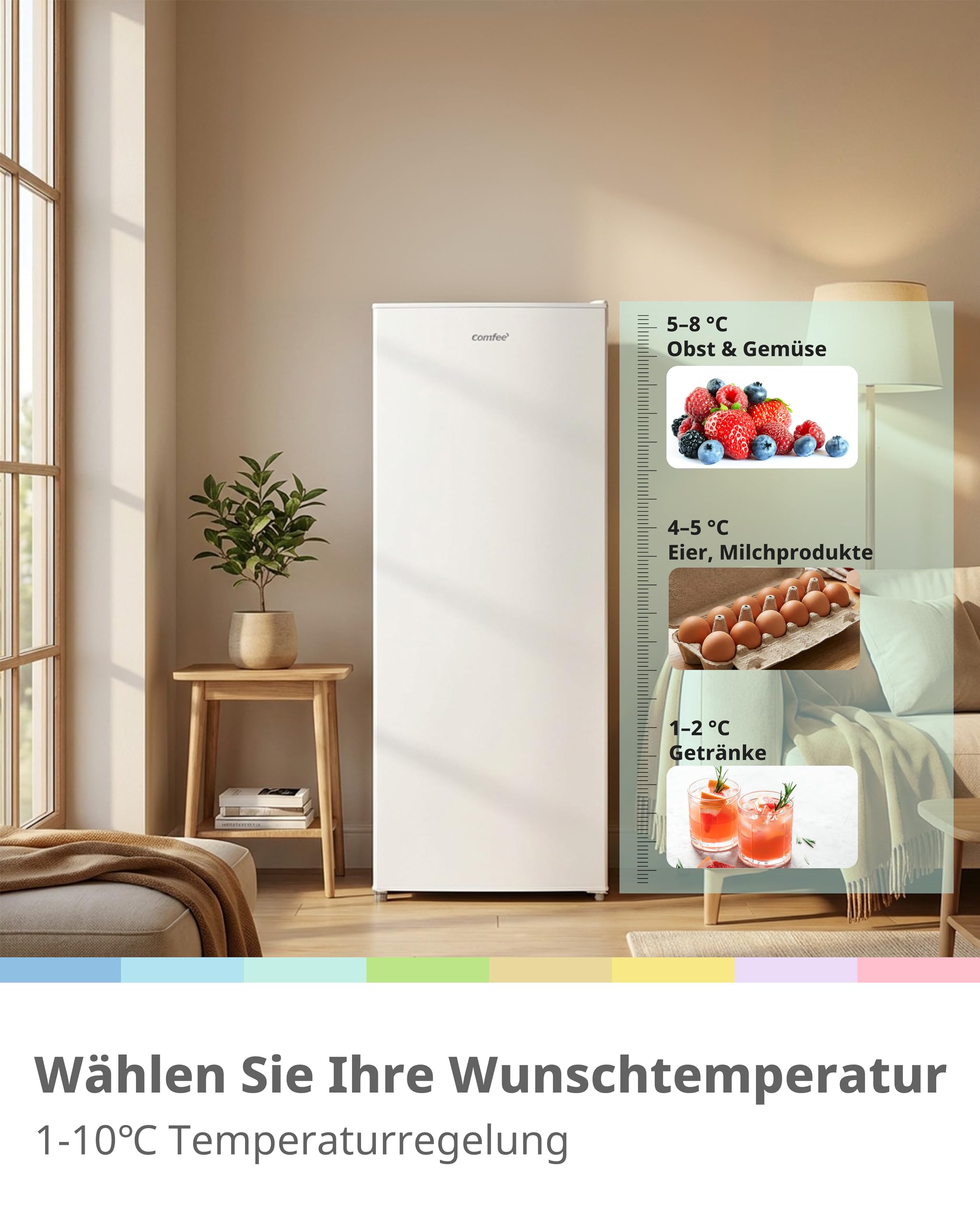 Comfee RCD235WH2EU(E) Kühlschrank 230L – Bild 5