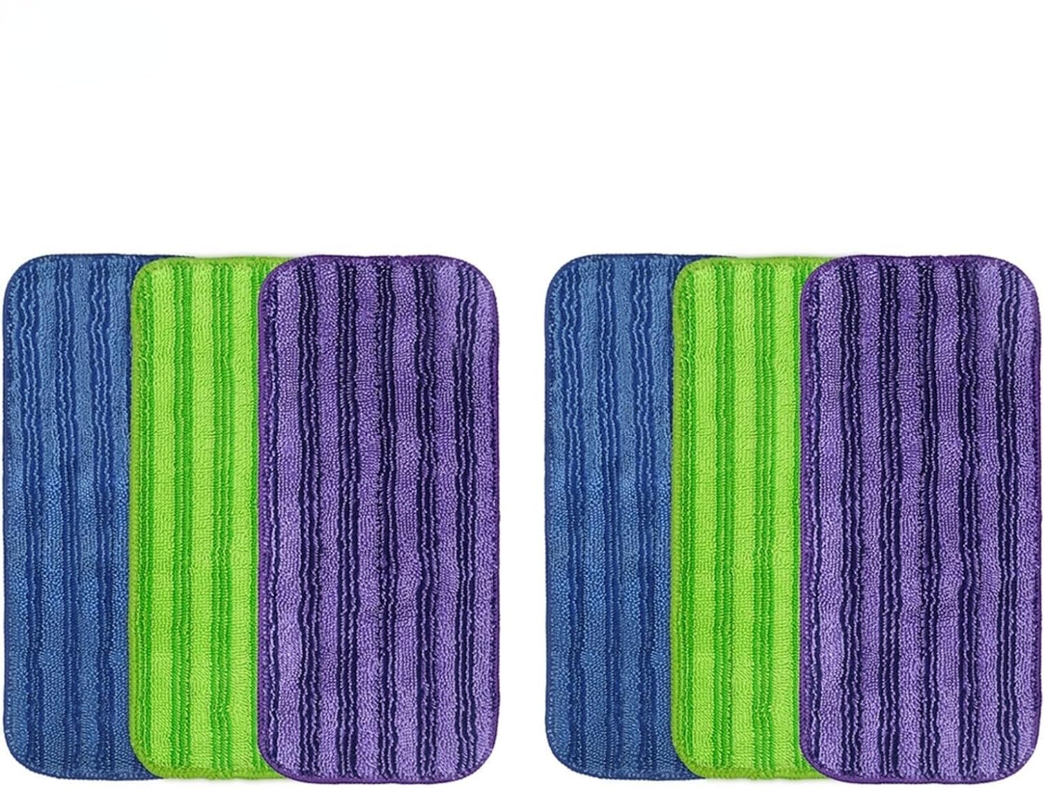 Serpillères Microfibre Swiffer WetJet Reutilisables 6 Pièces Lavables en Machine jusqu'à 100 Fois