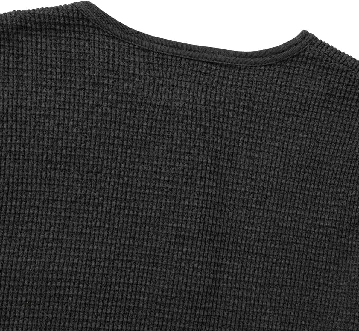 Sawpit Henley LS Thermal | Vintage Black | Seager Co. - Image 3