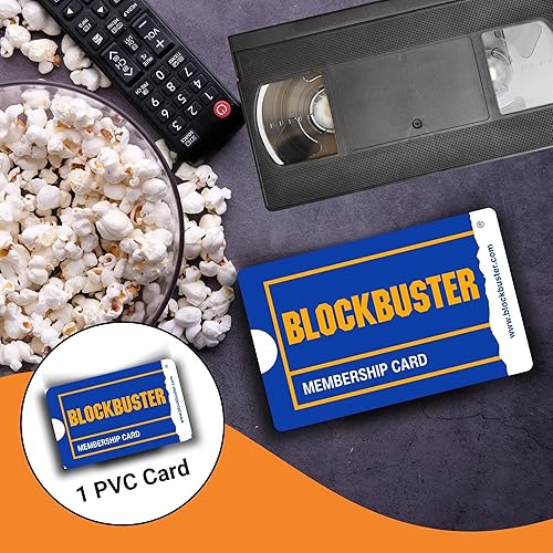 Miniatura 4 de Blockbuster - Tarjeta de membresía de PVC, regalo de los años 90, regalo de los años 90, coleccionable, vintage
