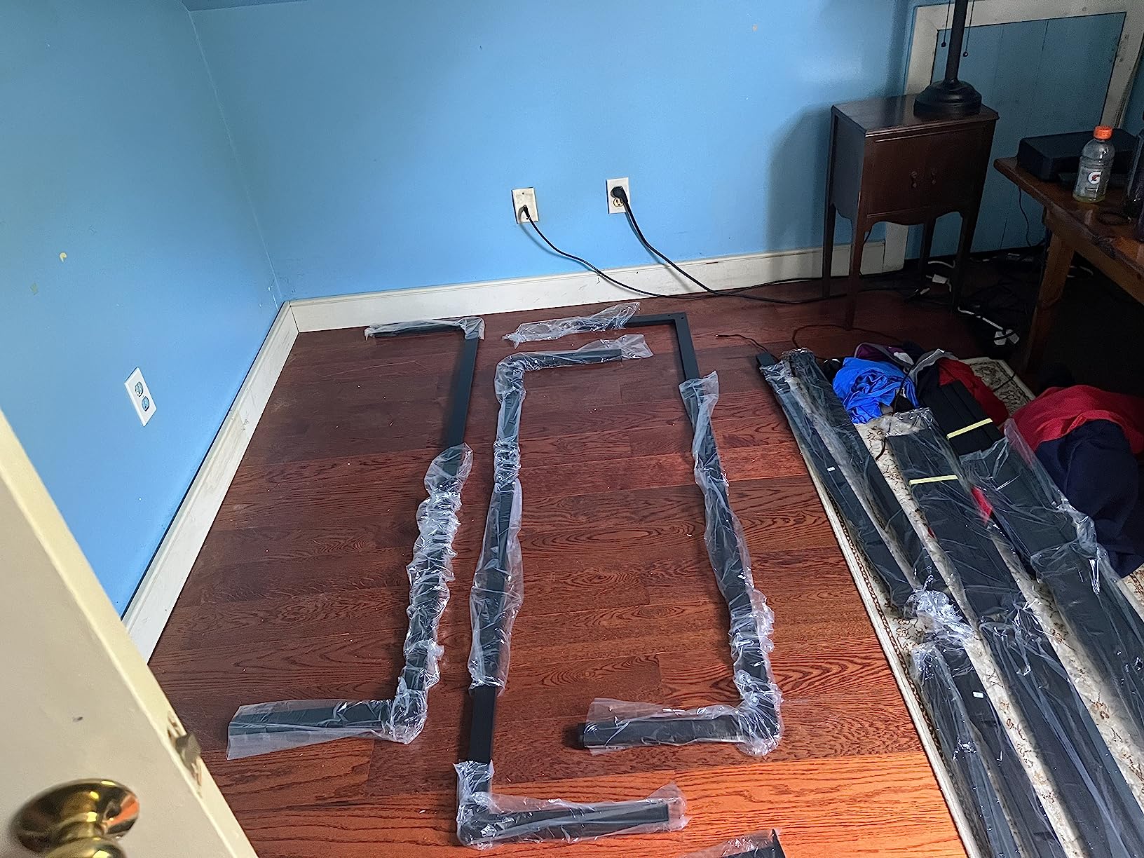 15/mo Finance Mr IRONSTONE Queen Bed Frame, 14 Inch Platform Heavy