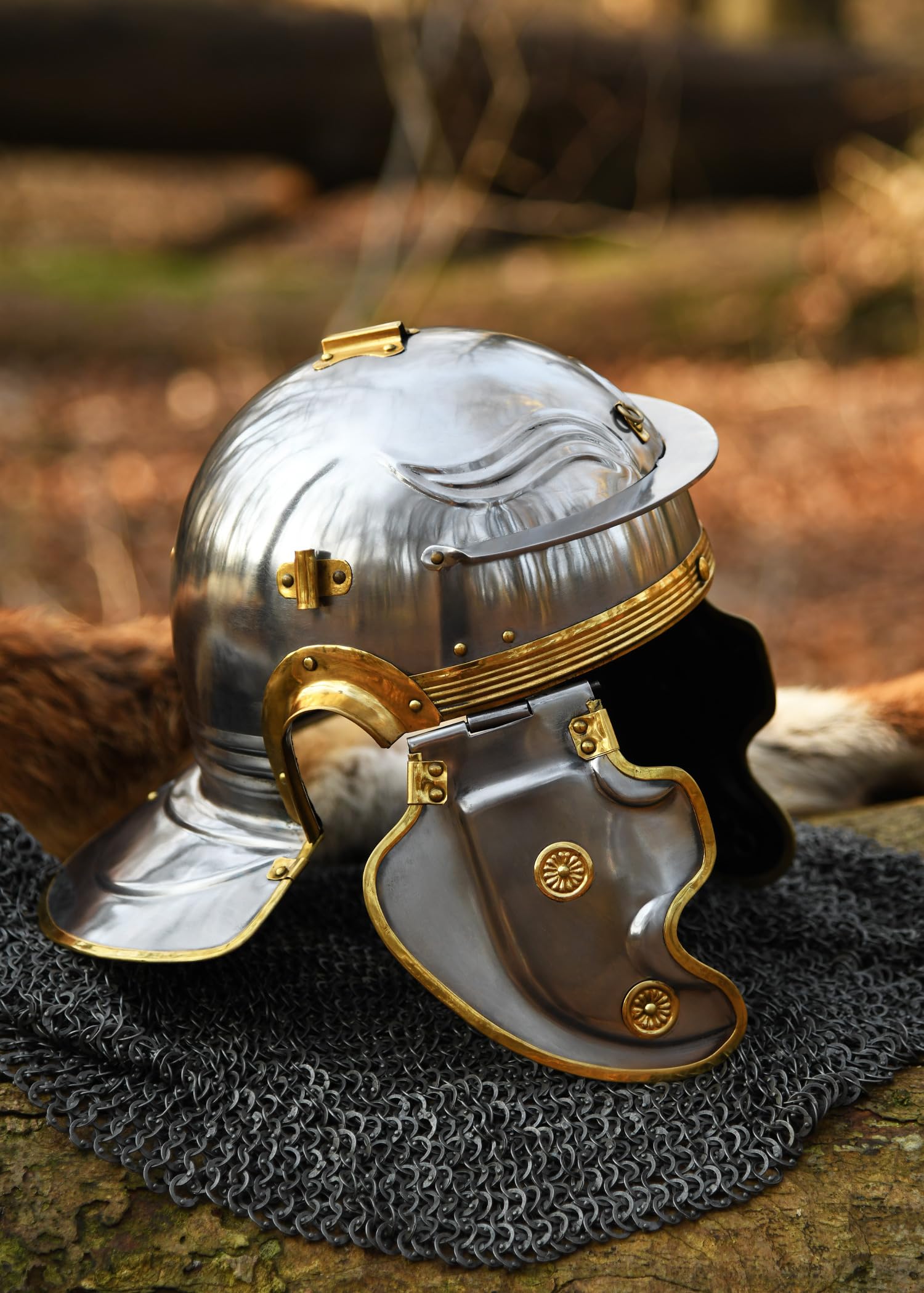 Imperial Gallic -F- Besancon - Casco de caballero (acero)