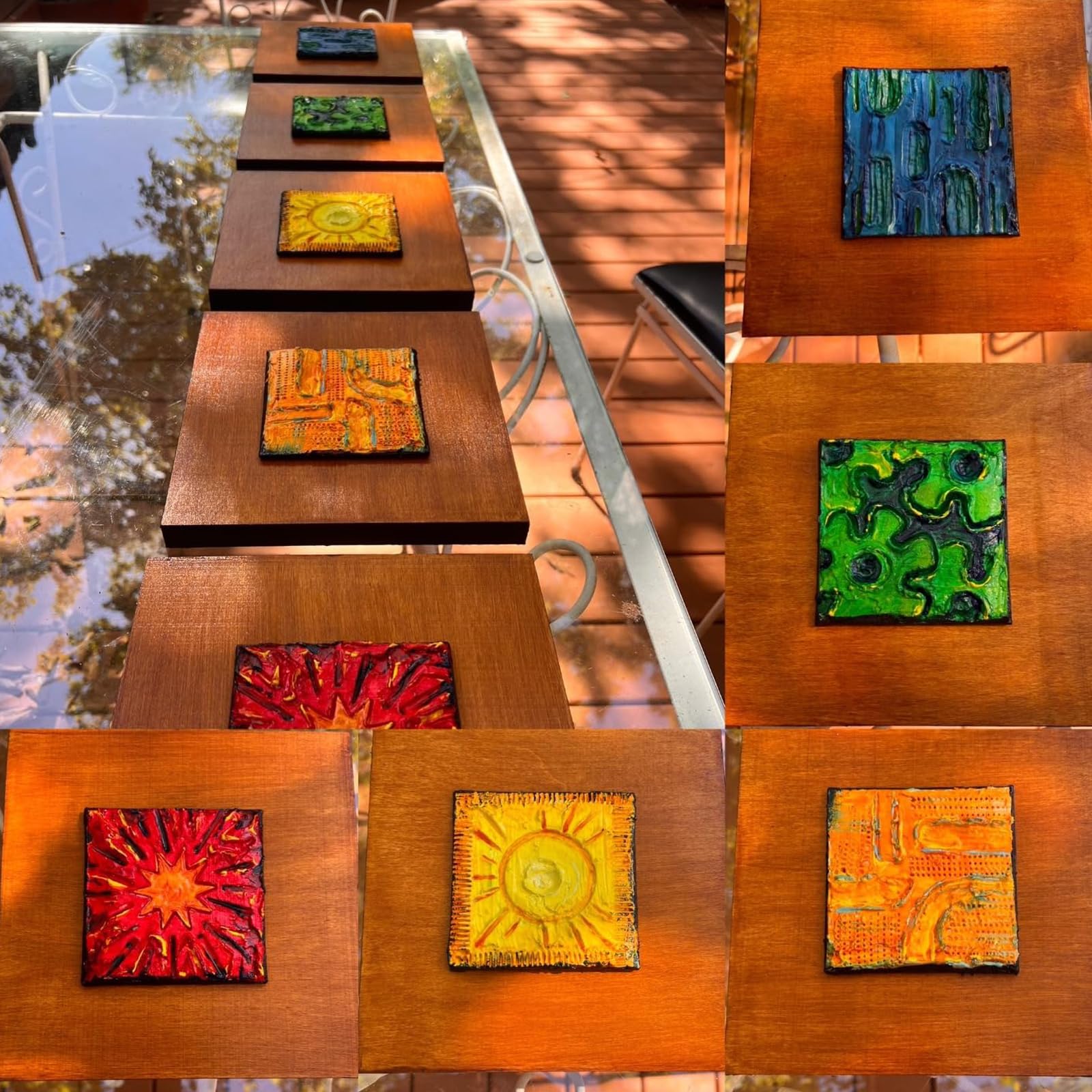 30 lienzos de madera de 12 x 12 cm, lienzo cuadrado en blanco para pintar, tablero de madera sin terminar para pintar proyectos de manualidades