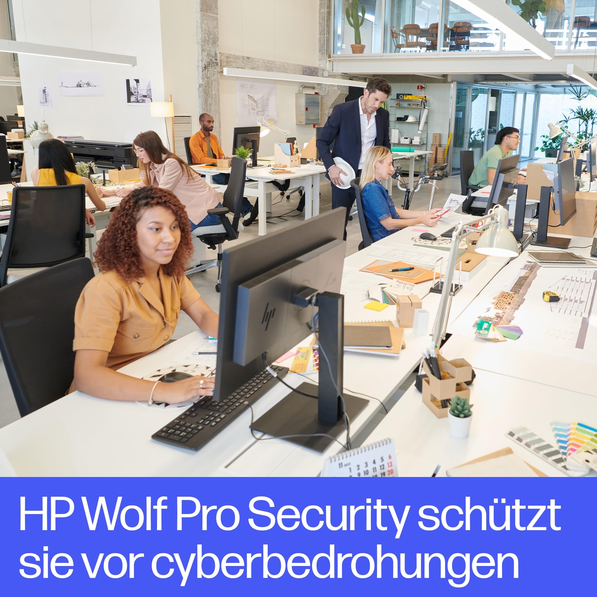 HP DesignJet T850 91 cm (2Y9H2A), Multifunktions-Großformatdrucker, Plotter, Scanner mit Frontladung, Standard A4-A0, 90 A0-Drucke/Stunde, Wi-Fi, Ethernet, 2 Jahre Garantie, Click, Schwarz