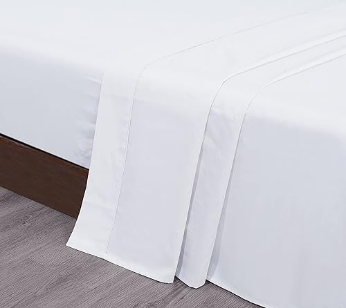 Miniatura 6 de Sábana encimera de tamaño matrimonial, 400 hilos, 100% algodón egipcio, sábana encimera  resistente a las arrugas, la decoloración y las manchas