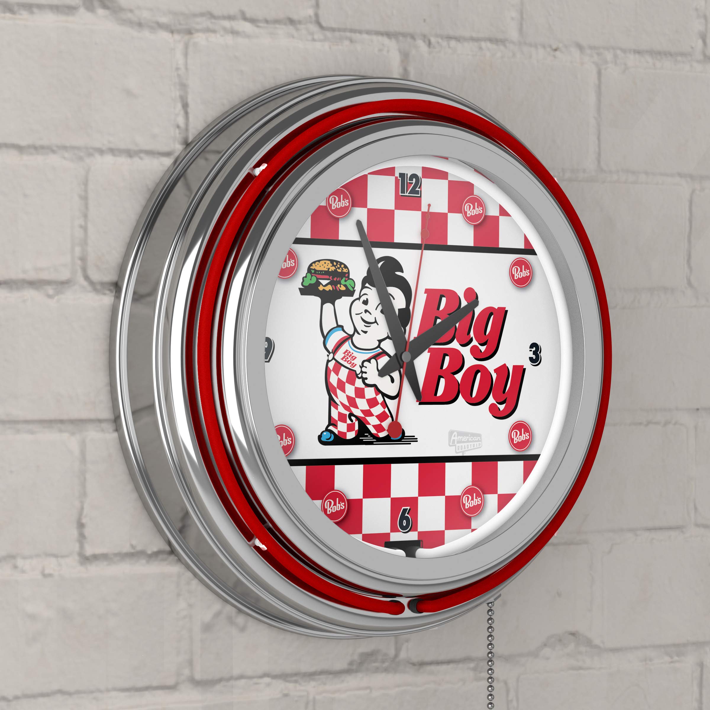 Amazon.co.jp: Bob's Big Boy チェッカークローム ダブルリング ネオン