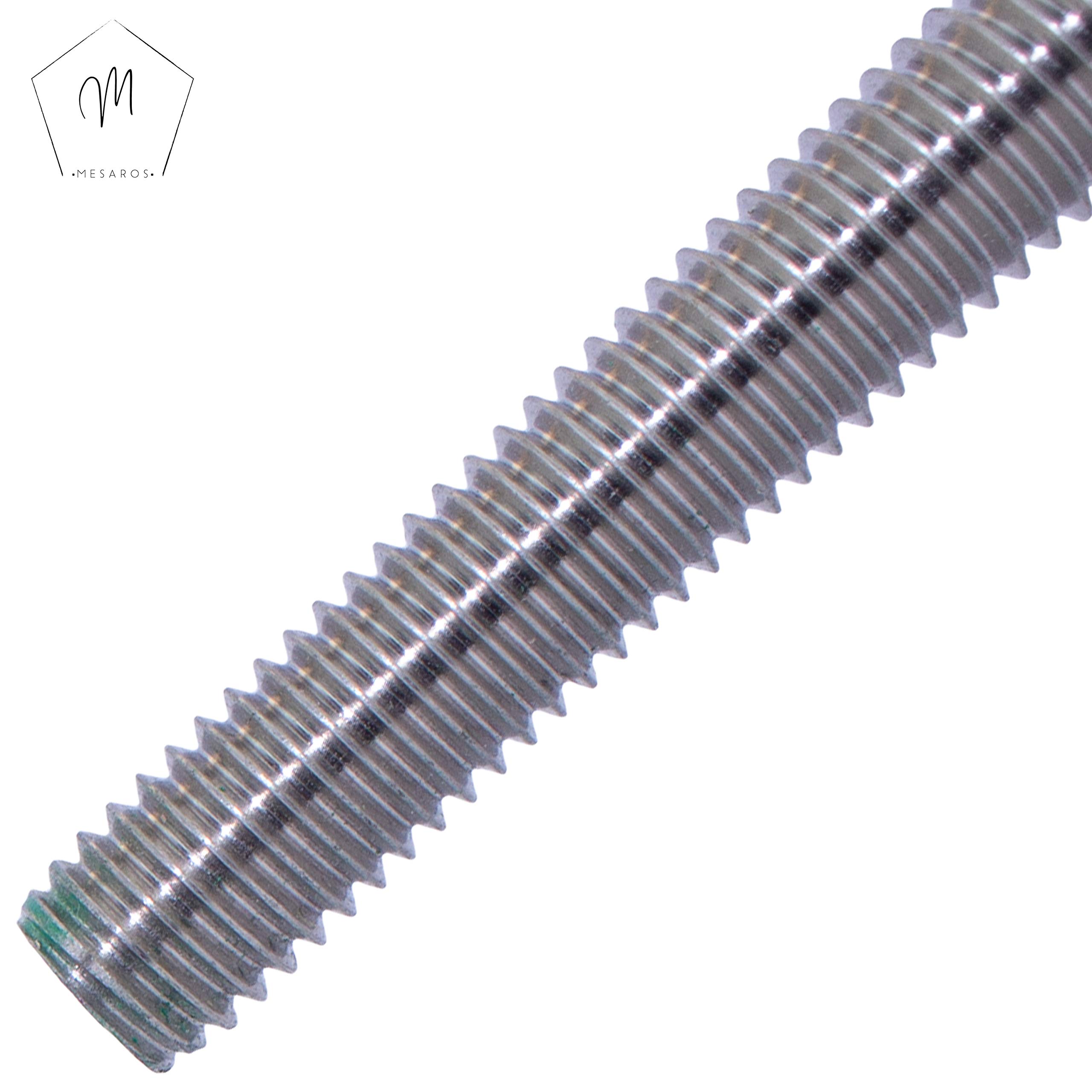 Gewindestab M30-1 Meter aus Edelstahl A2 (1 Stück) | DIN 975 / DIN 976 - Gewindestange von MESAROS®