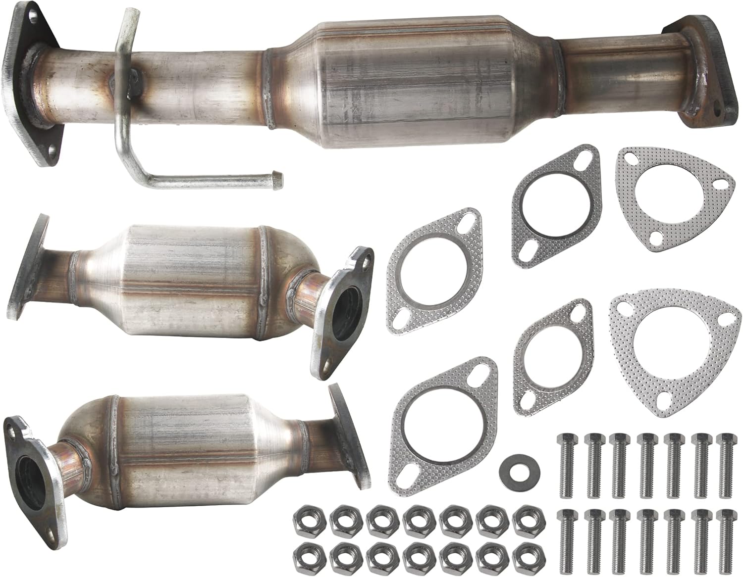 MIKODA Catalytic Converter 3PCS 3.6L V6 Compatible with