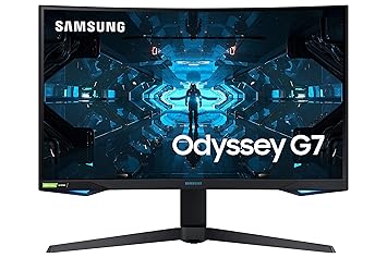 (Refurbished) Samsung Odyssey 27-inch (68.4 cm) 1000R, 240 Hz, 1ms, WQHD, HDR 600, G-Sync Compatible Cur