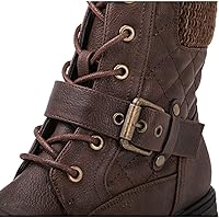 Vista 7 de GLOBALWIN Botines de Tobillo para Mujeres Botas de Combate de Moda