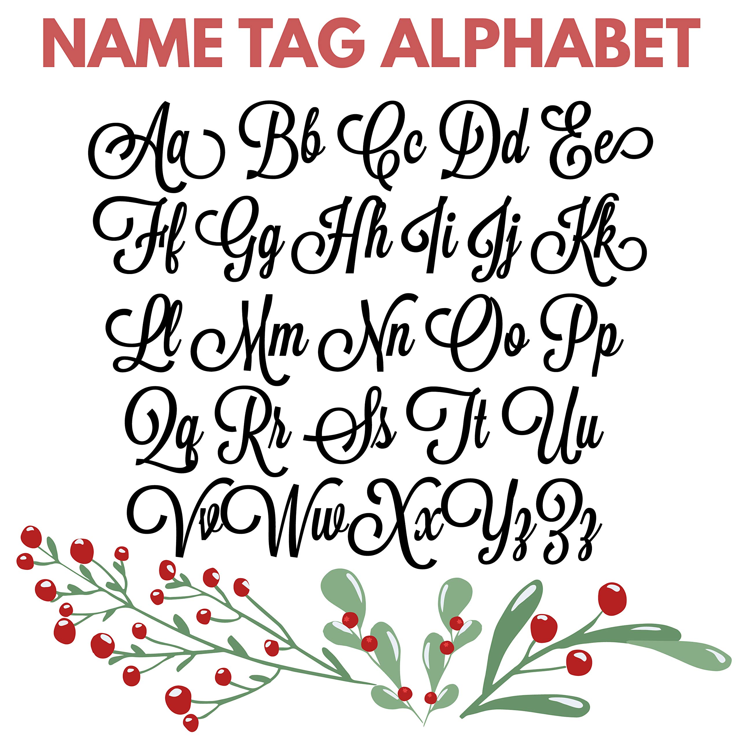 Personalized Name Tags for Christmas Stockings, 9 Shape Wood Tags, Perfect Addition to Your Stockings, Custom Wooden Name Tags