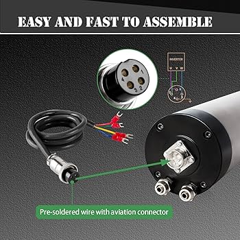 Amazon.com: CNC Spindle Motor Kits, 220V 2.2KW 80mm Water