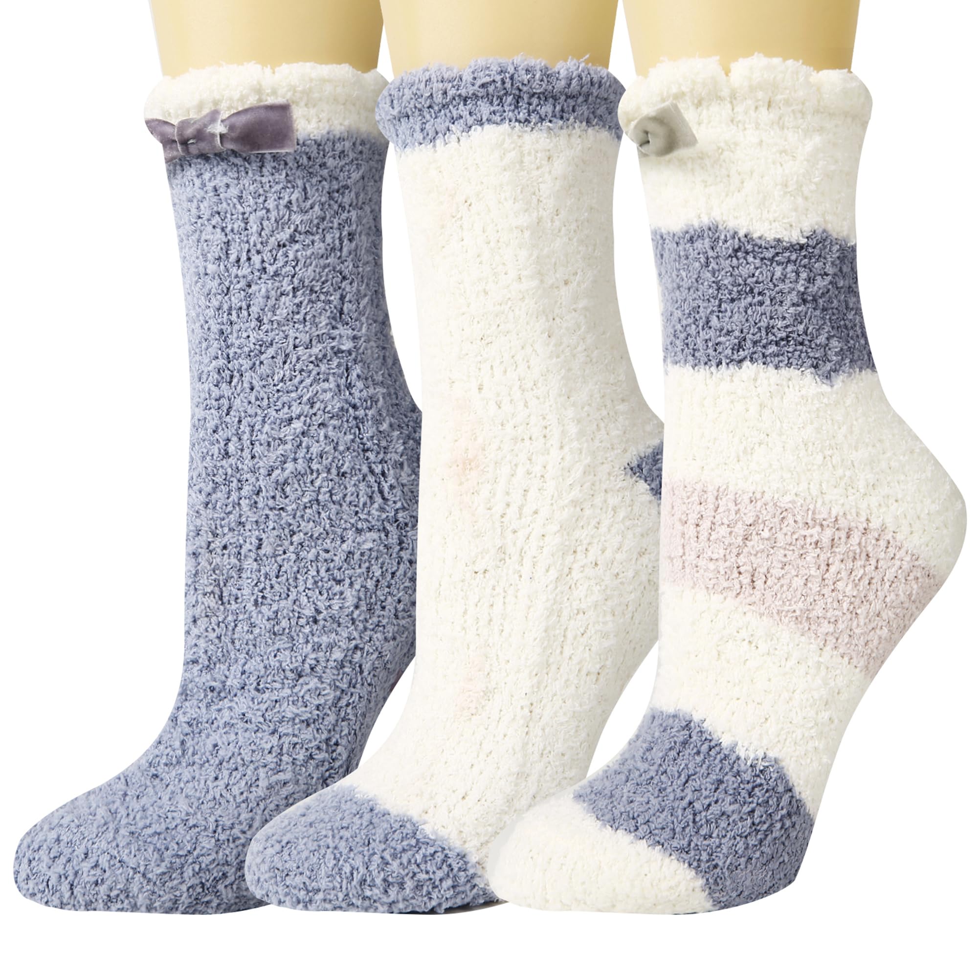 Benefeet Sox Womens Fuzzy Socks Girls Cute Slipper Sock Funny Fluffy Winter Warm Soft Cozy Plush Indoor Sleep Sock