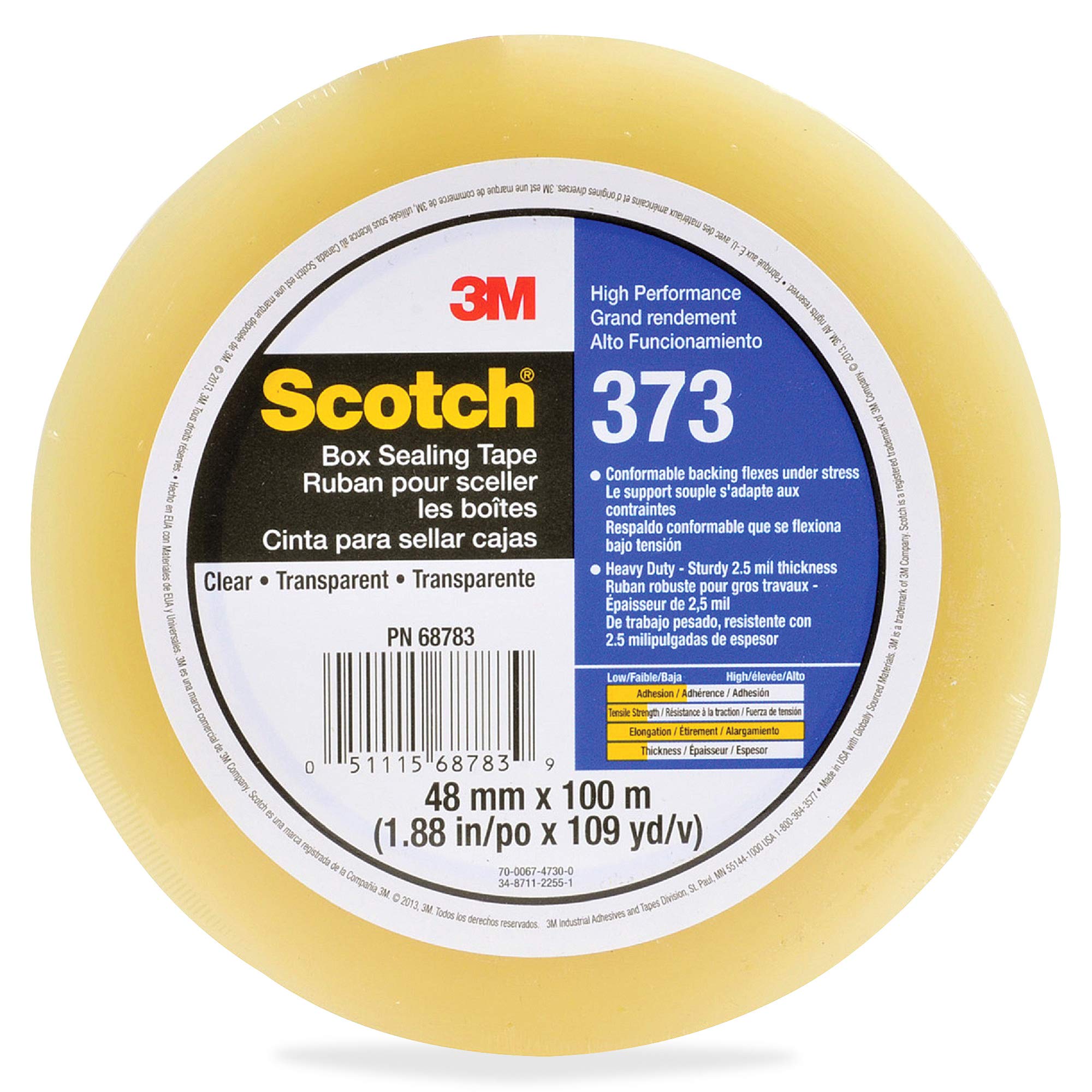 MMM37348X100 - Scotch 373 Box Sealing Tape
