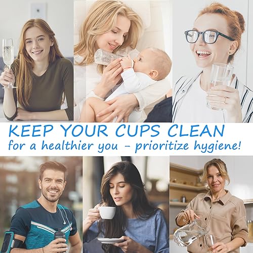 Vista 29 de 1 paquete de cepillo de silicona para botellas, cepillo limpiador de pajitas pequeñas, cepillos de limpieza de botellas de 9 pulgadas, cepillo