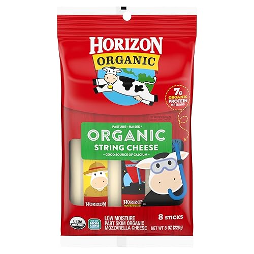 Miniatura 2 de Horizon Organic Queso de cadena Mozzarella, paquete de 8 onzas, 8 palitos